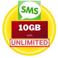 10Gb to Unlimited Data - Có thể nhắn & nhận tin SMS
