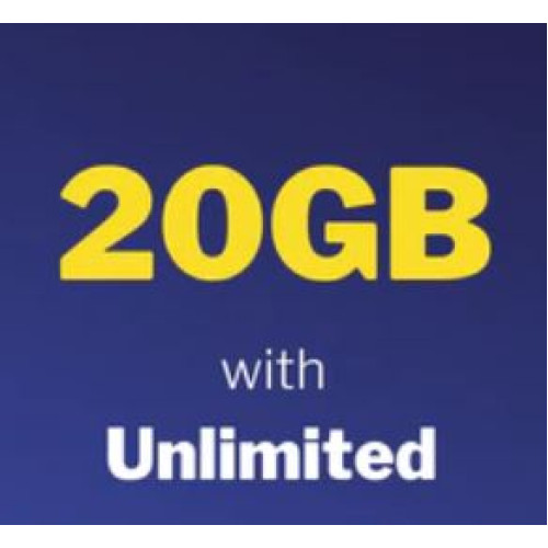 SIM Data (Softbank) - 20Gb/tháng = 1650JPY/tháng